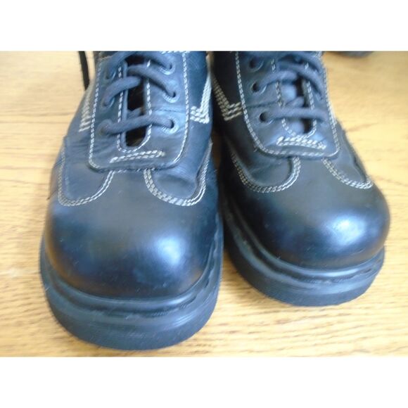 Vintage  Dr Martens Boots Mens US size 11 Womens US size 12 Made in England 9234 - Picture 6 of 12